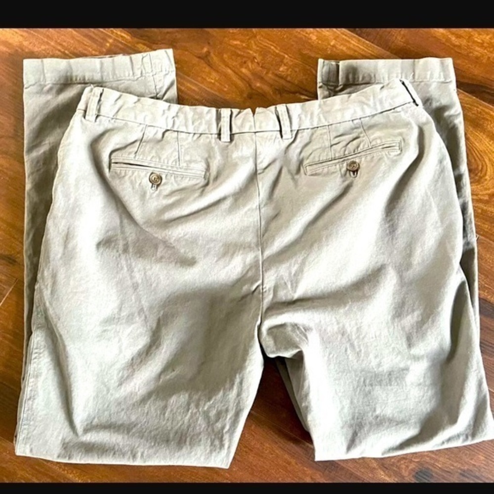 🐳 Vineyard Vine Mens Cotton Blend Chino Pants Sz 38 x 32 Khaki Green
